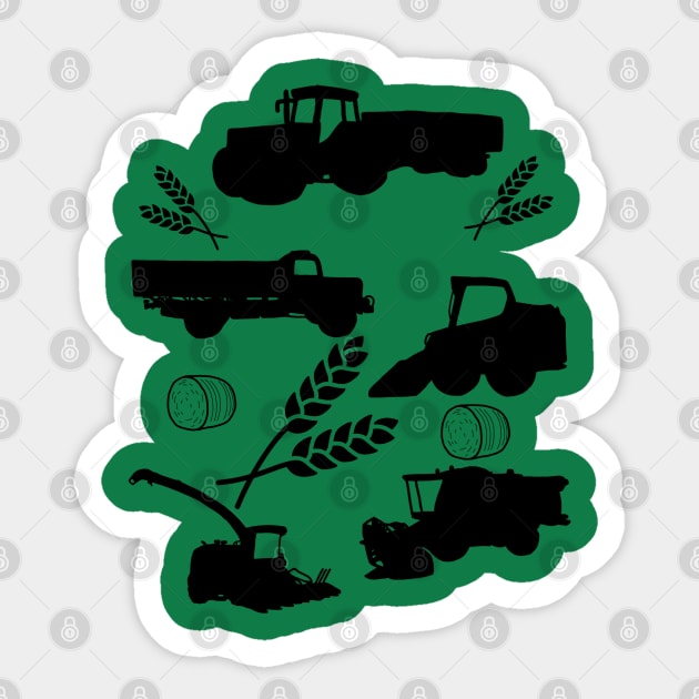 farming Sticker by Ntdesignart